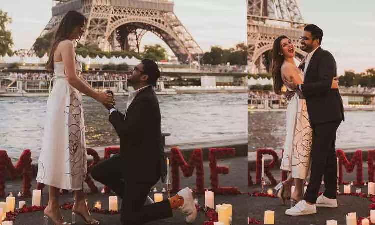 வருங்கால கணவருடன் ஹன்சிகா... குவியும் வாழ்த்துக்கள்!