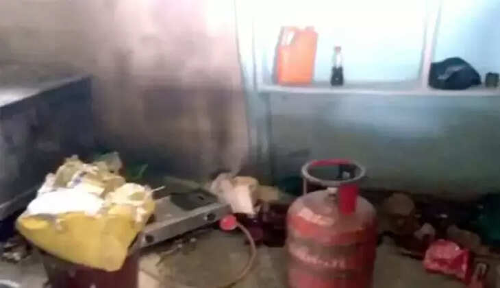 பரிதாபம்! கேஸ் சிலிண்டர் கசிவால் பயங்கர தீ விபத்து!