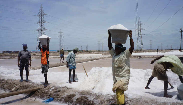 தூத்துக்குடியில் உப்பு உற்பத்தியில் தட்டுப்பாடு! விலை உயரும் அபாயம்!