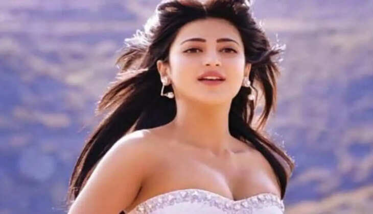 சூப்பர் மார்க்கெட்டில் காதலனுக்கு முத்த மழை பொழிந்த ஸ்ருதிஹாசன்!