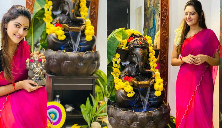 அதுல்யா ரவியின் விநாயகர் சதுர்த்தி போட்டோ