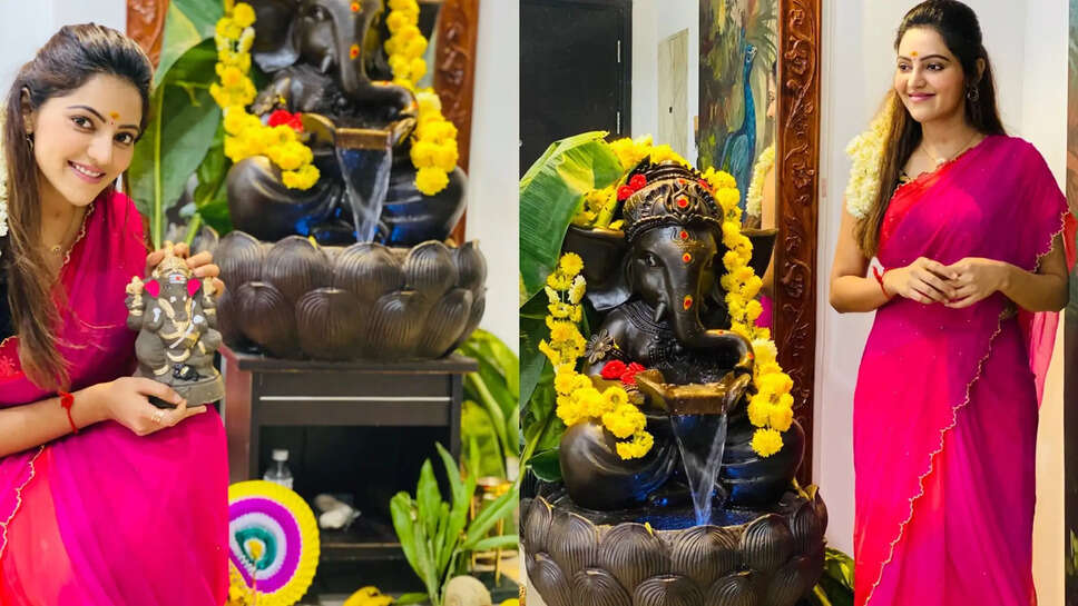 அதுல்யா ரவியின் விநாயகர் சதுர்த்தி போட்டோ