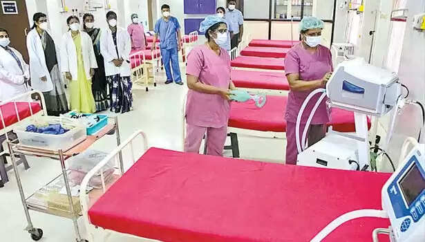 தீபாவளி முன்னேற்பாடுகள்! தீக்காய சிறப்பு சிகிச்சை வார்டு!