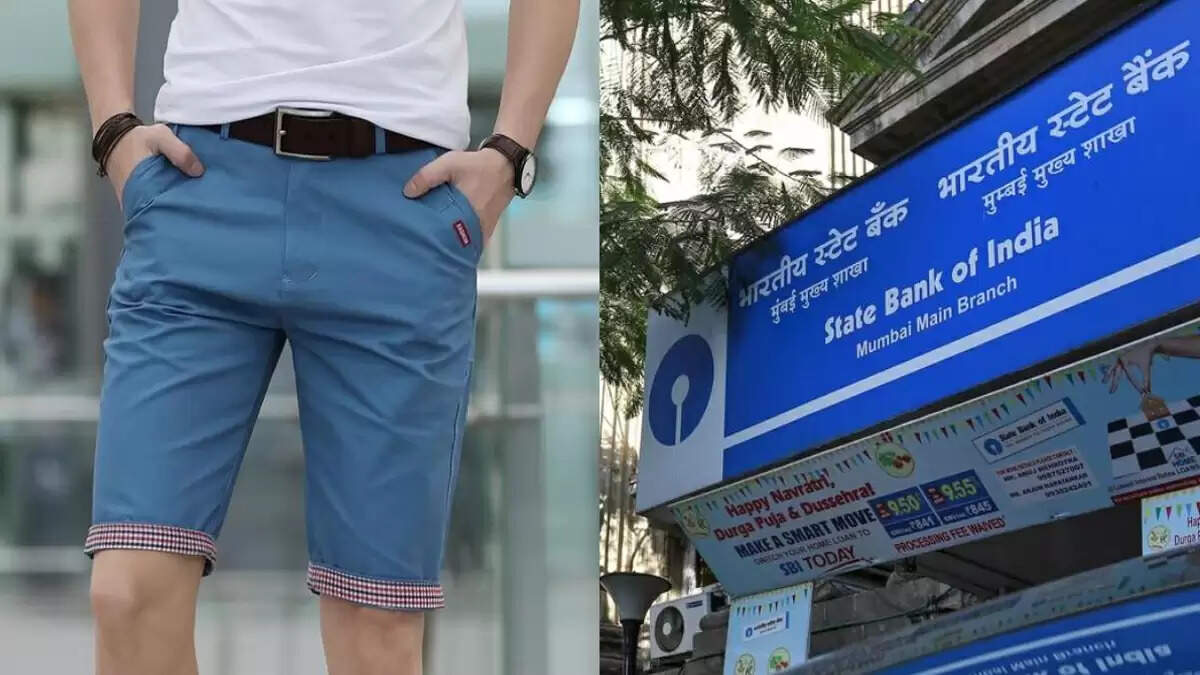 ஷார்ட்ஸ் அணிந்து வந்தவருக்கு அனுமதி மறுத்த எஸ்.பி.ஐ வங்கி..!