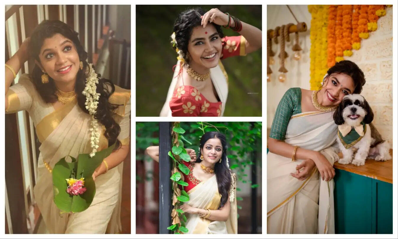 நடிகைகளின் ஓணம் ஸ்பெஷல் புகைப்படங்கள்