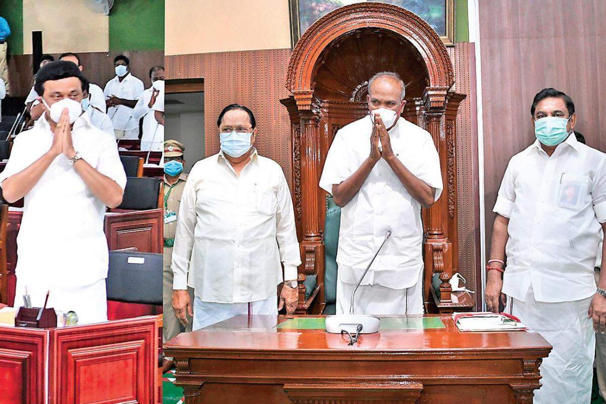 பரபரக்கும் சட்டப்பேரவை.... சபாநாயகர் அப்பாவு மீது நம்பிக்கையில்லா தீர்மானம்?!