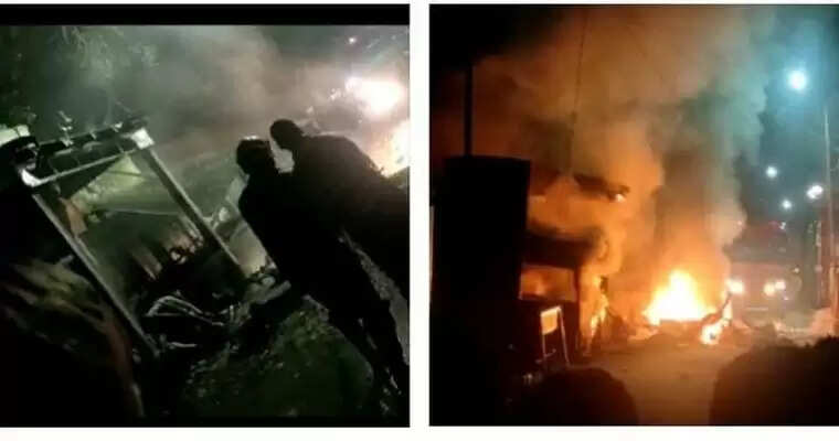 கார் சிலிண்டர் வெடித்தது