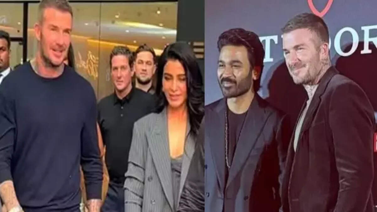 கால்பந்து டேவிட் பெக்கம் நடிகை சமந்தா