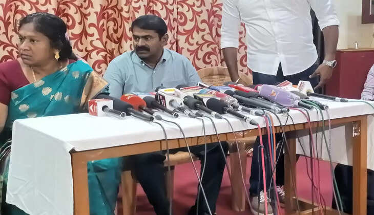 &ldquo;துரைமுருகனுக்கு துணை முதல்வர் பதவி வழங்க வேண்டும்&rdquo; - சீமான் பேட்டி!