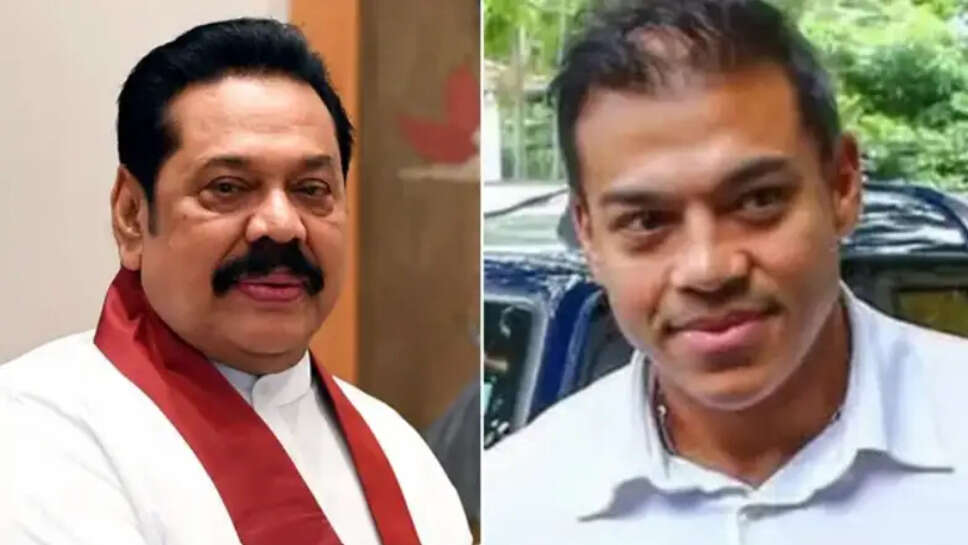 மகிந்த ராஜபக்சே மகன் யோஷித ராஜபக்சே 