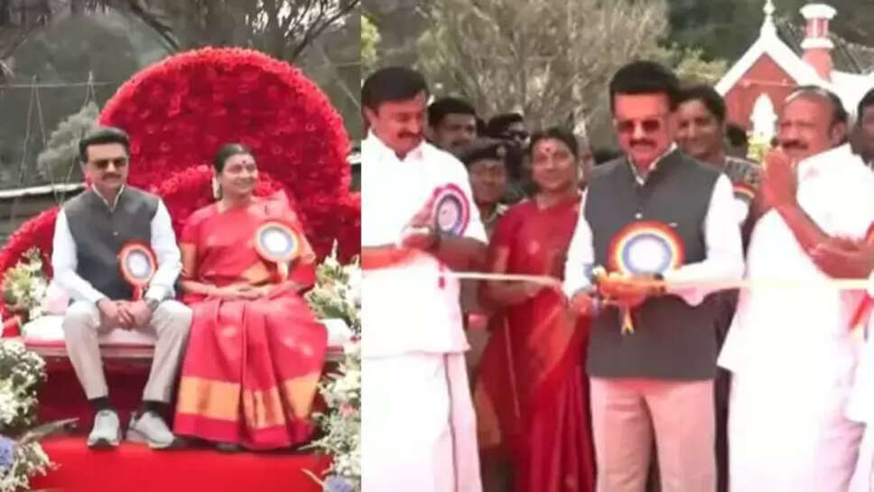 &nbsp;ஊட்டியில் 127வது மலர் கண்காட்சியை தொடங்கி வைத்தார் முதல்வர் மு.க.ஸ்டாலின்!