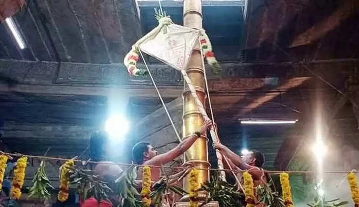 நெல்லை  கொடியேற்றம் நெல்லையப்பர் காந்திமதி