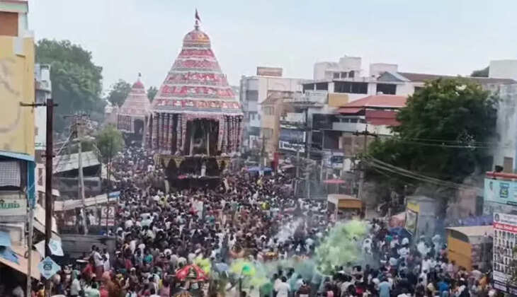 சிதம்பரம் ஆனி திருமஞ்சனம் தேர் தேரோட்டம்