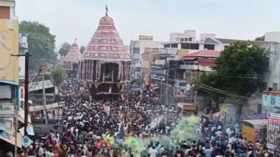 சிதம்பரம் ஆனி திருமஞ்சனம் தேர் தேரோட்டம்