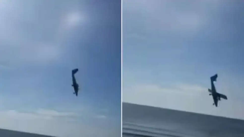 விமானம் கடலில் விழுந்து 6 பேர் பலி!