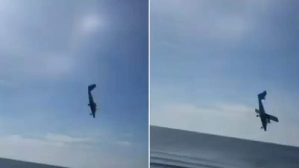 விமானம் கடலில் விழுந்து 6 பேர் பலி!