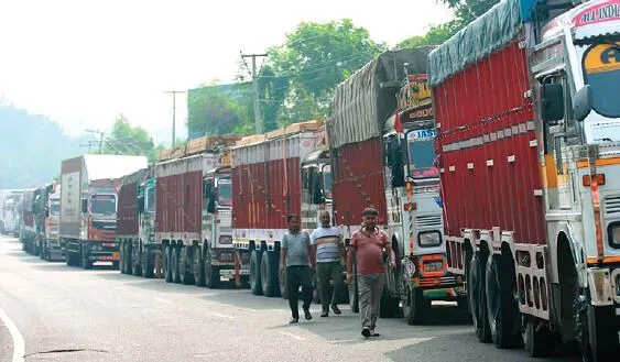 லாரி லாரிகள் ஜம்மு காஷ்மீர்