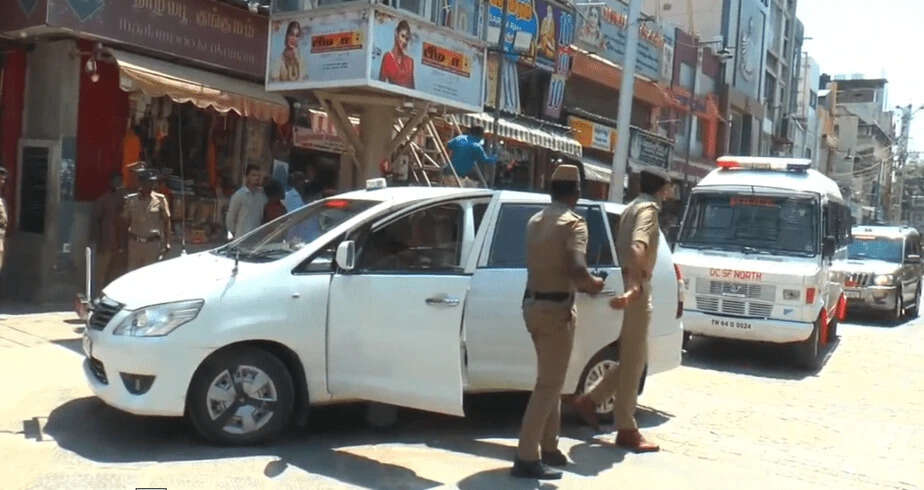 பாதுகாப்பு சோதனை மதுரை