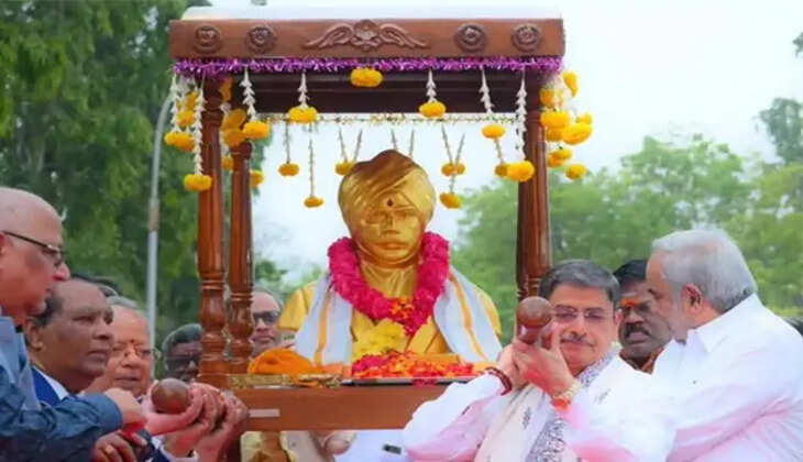 மகாகவி பாரதியின் ஜதி பல்லக்கு ஊர்வலம்