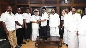 திமுகவில் இணைந்த அதிமுக முன்னாள் எம்.பி. மைத்ரேயனுக்கு கட்சிப் பொறுப்பு!