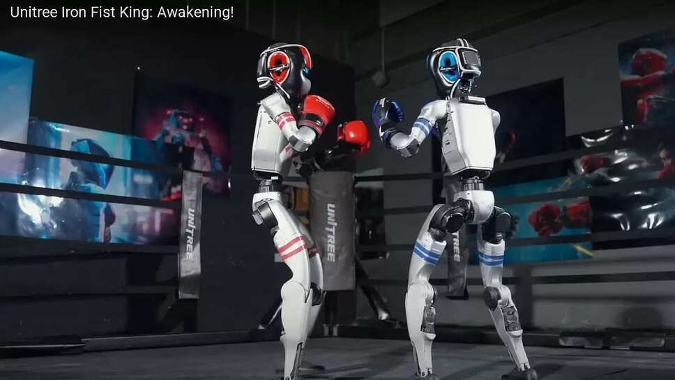 &nbsp;உலகில் முதன்முறையாக ரோபோக்களுக்கு இடையே குத்துச்சண்டை!