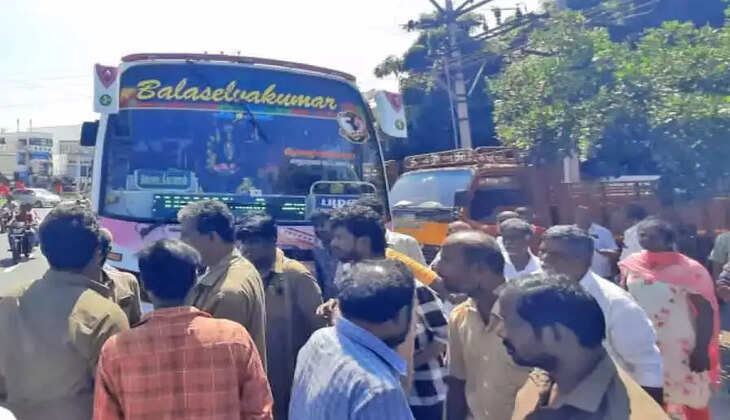 காங்கேயத்தில் விபத்து