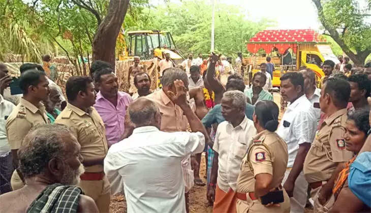 சுடுகாடு போராட்டம்