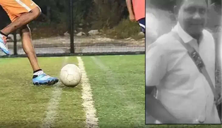 கதறிய சக வீரர்கள்... கால்பந்து விளையாடியபோது மாரடைப்பால் சுருண்டு விழுந்து பலி!&nbsp;