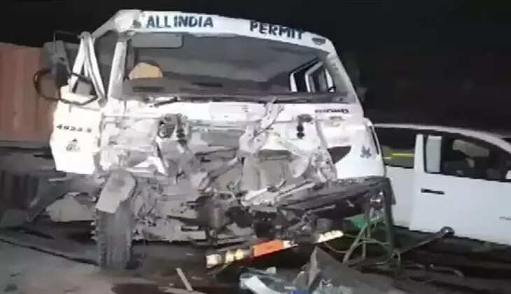 லாரி விபத்து