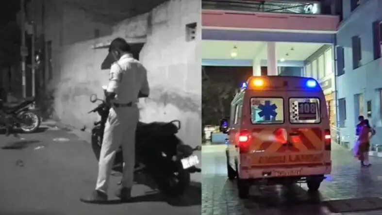 மருத்துவமனை ஆம்புலன்ஸ் போலீஸ் கொலை கத்திக்குத்து 