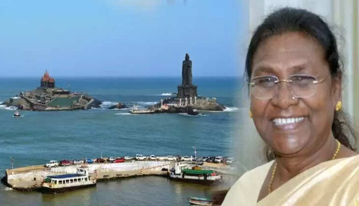 கன்னியாகுமரி திரௌபதி முர்மு