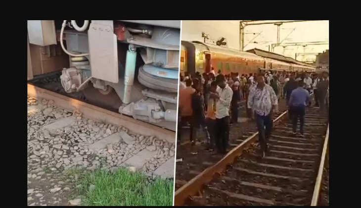 தடம்புரண்ட ரயில்