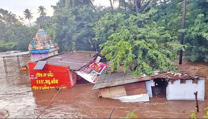 மழை வெள்ளம் அணை ஏரி