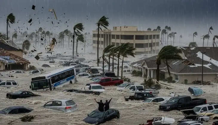 நியூசிலாந்து பனிபுயல் வெள்ளம்