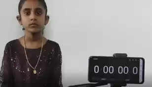 உலக சாதனை படைத்த சிறுமி