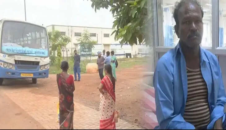 லாரி ஓட்டுநருக்கு நெஞ்சு வலி