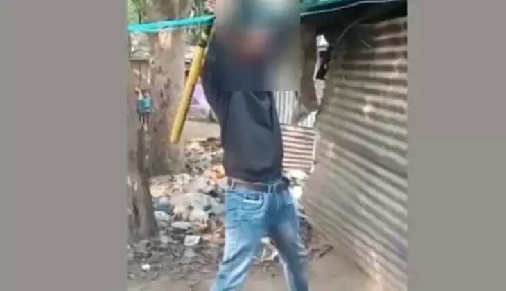 நாயை அடிக்கும் வீடியோ