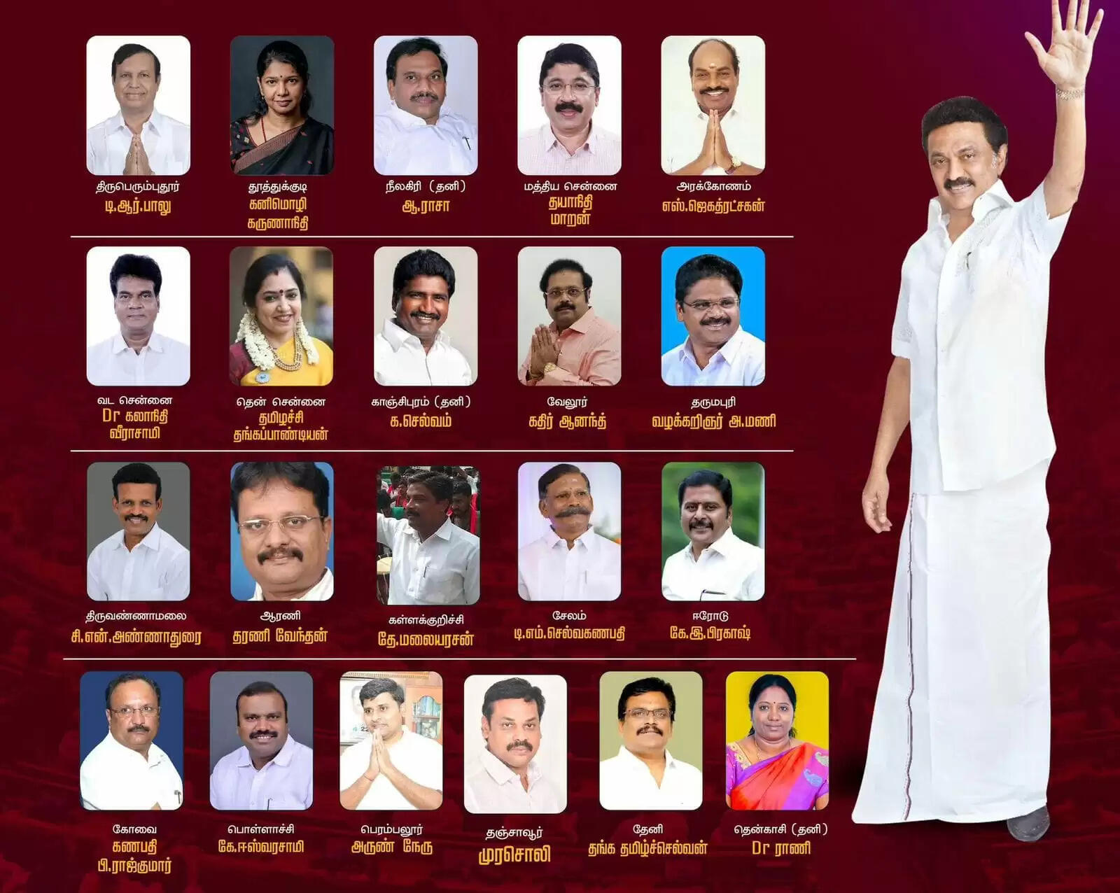 50% புதுமுகங்கள்... திமுக வேட்பாளர் பட்டியல் வெளியீடு!