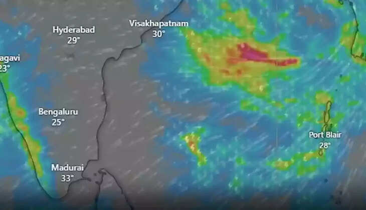  நாளை வங்கக்கடலில் குறைந்த காற்றழுத்தத் தாழ்வு பகுதி உருவாகிறது.!