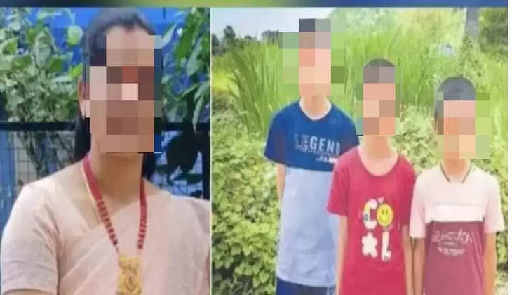 கொடூரம்... பெற்ற தாயே 3 குழந்தைகளை டவலால் மூக்கு, வாயை பொத்தி மூச்சு திணறடித்து கொலை!&nbsp;