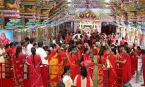 ஆதிபராசக்தி சித்தர் பீடத்தில் ஆடிப்பூர விழா