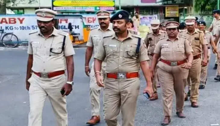 காவல் போலீசார் ரோந்து நடை