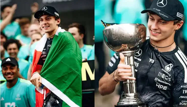 கிமி அன்டோனெல்லி பார்முலா 1 கார் பந்தயம்