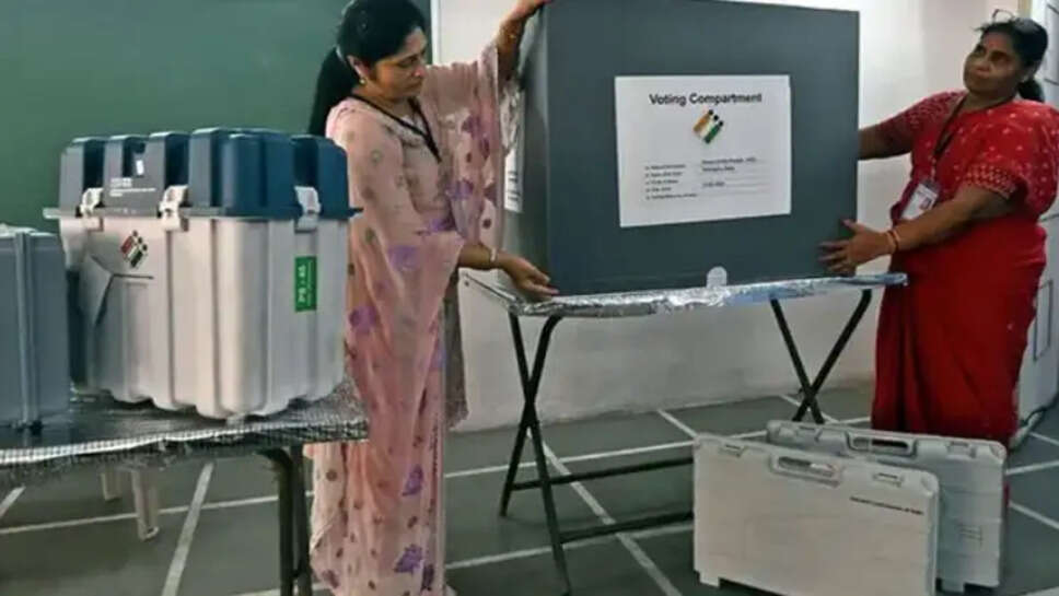 தேர்தல் பணி வாக்கு வாக்குப்பெட்டி இயந்திரம்