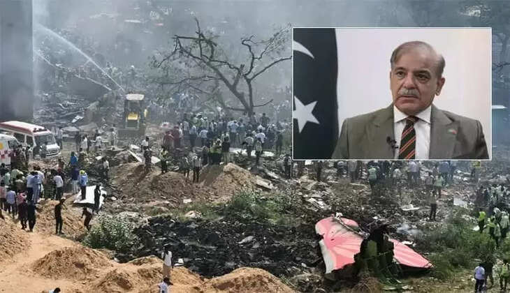 விமான விபத்தில் 241 பேர் பலியான சம்பவம்  கவலை அளிக்கிறது …. பாகிஸ்தான் பிரதமர் ஷெபாஷ் ஷெரிப் ! 