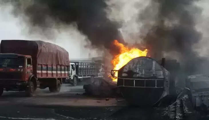 நைஜீரியா டேங்கர் லாரி