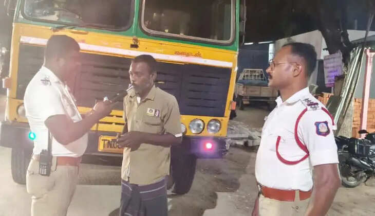 குடிபோதையில் வாகனம் சோதனை