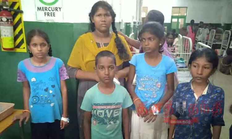 பல்லி விழுந்த தண்ணீர் சிறுவர்கள் மருத்துவமனை