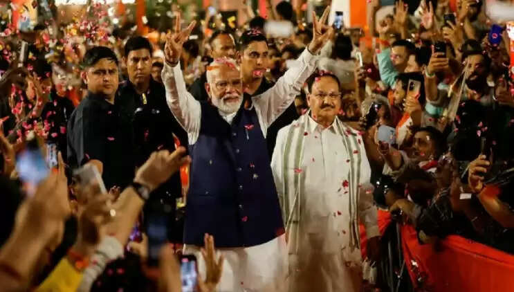 மோடிக்கு ஹாட்ரிக் வெற்றி... தொடர்ந்து 3வது முறையாக பிரதமர்... நேருவின் சாதனையை சமன் செய்கிறார் மோடி!