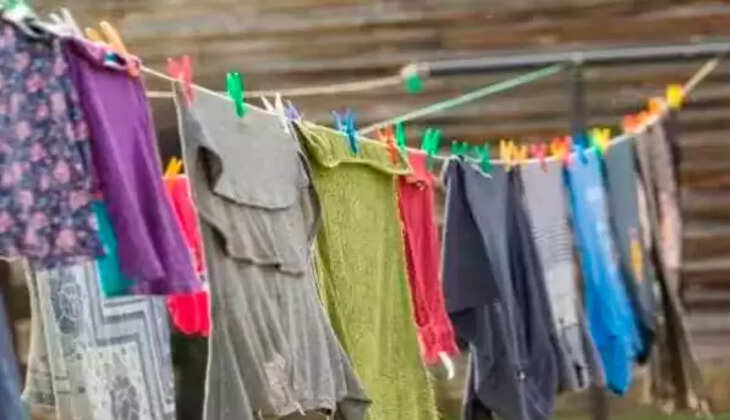 கொடியில் துணி